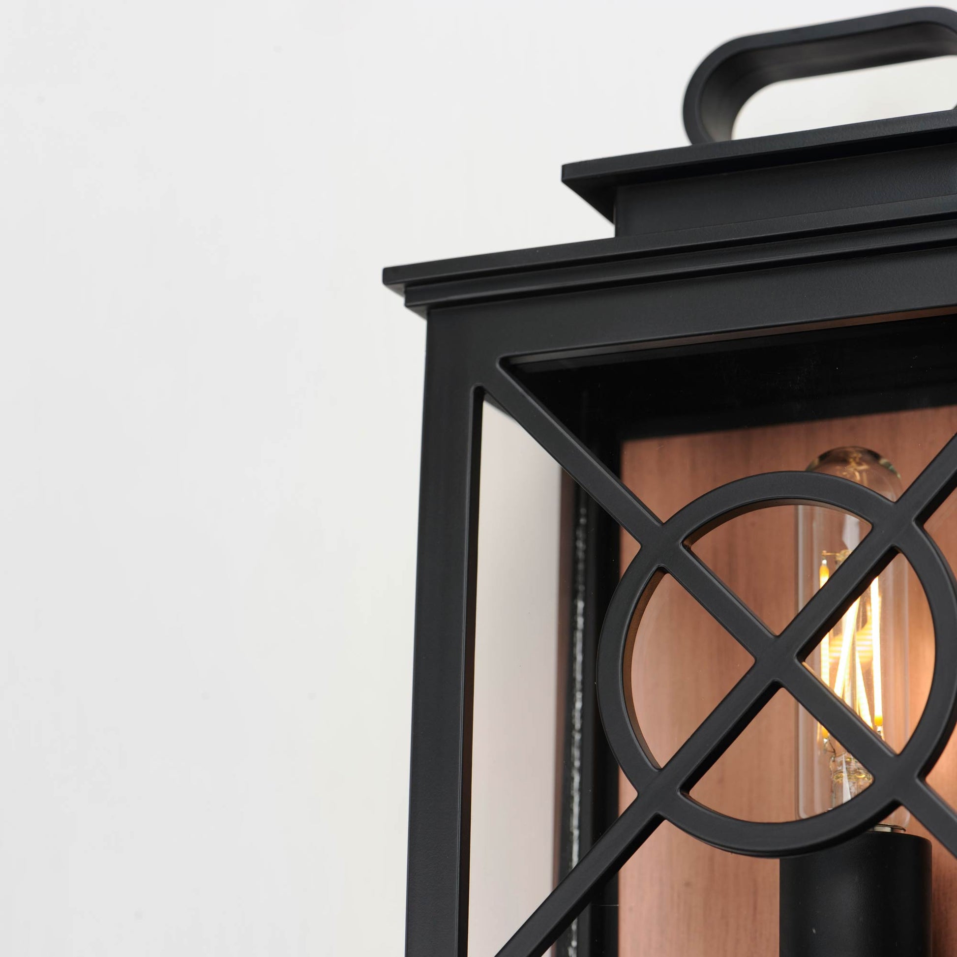 Yorktown Outdoor Pocket Wall Light in Detail.