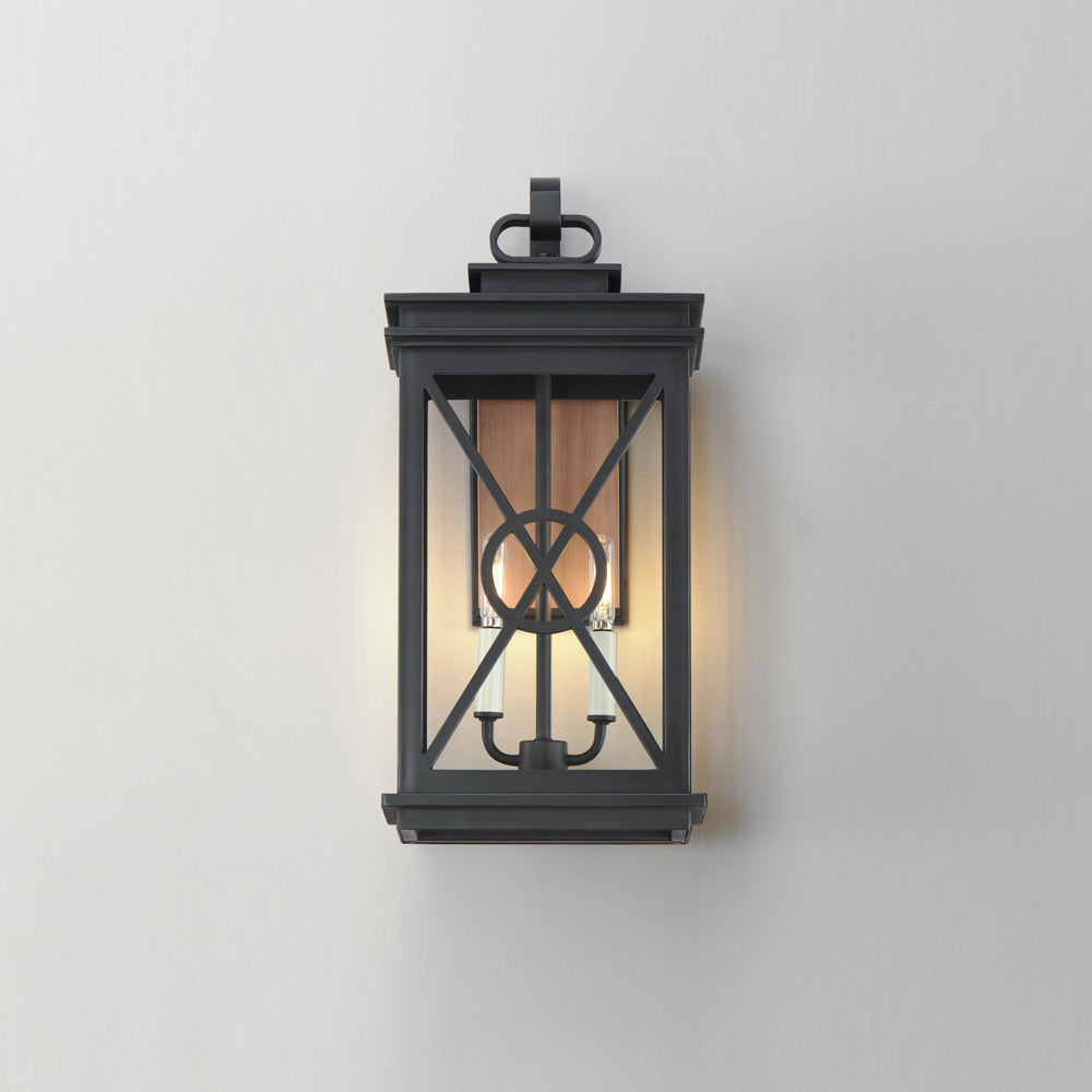 Yorktown Outdoor Wall Light in Detail.