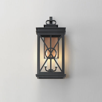 Yorktown Outdoor Wall Light in Detail.