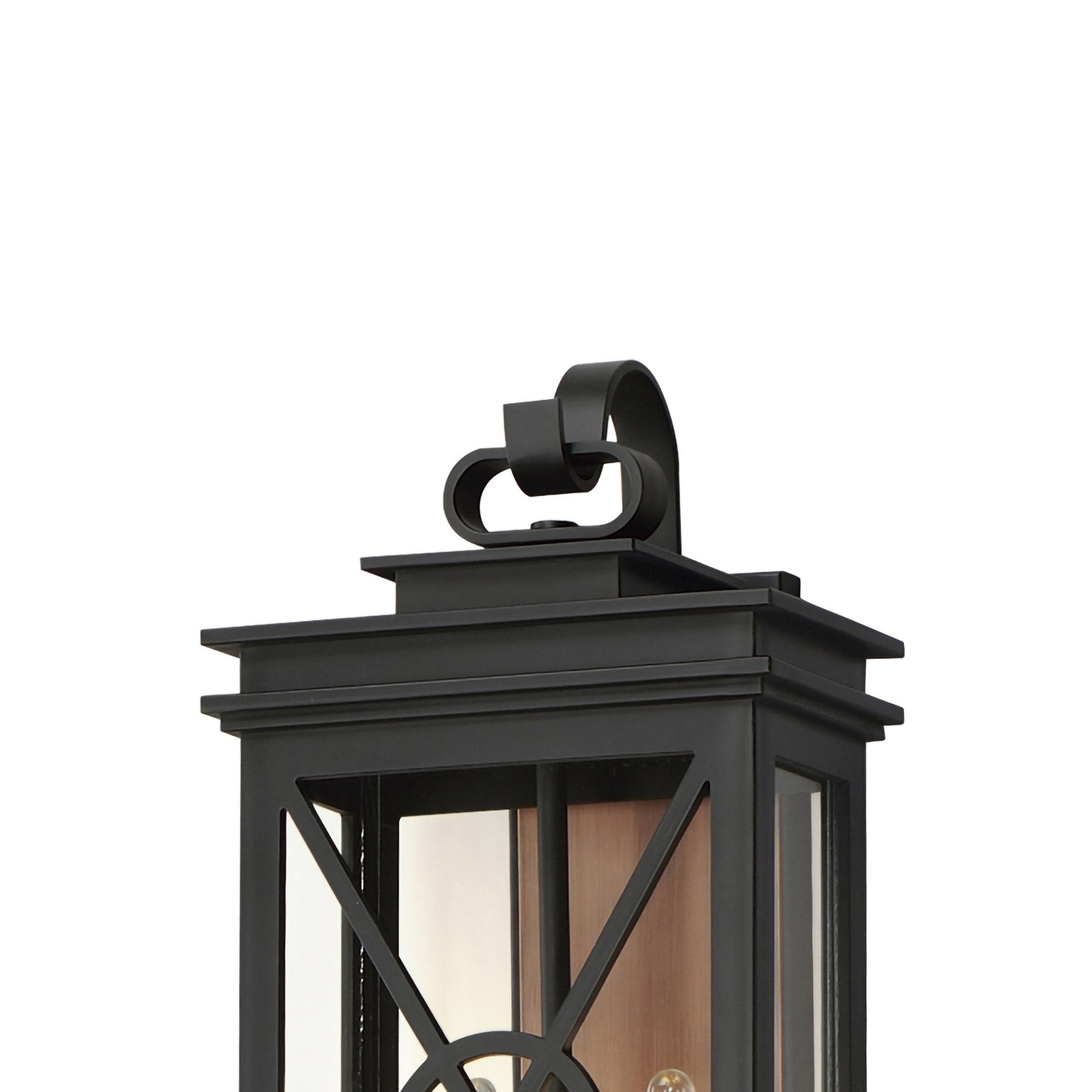 Yorktown Outdoor Wall Light in Detail.