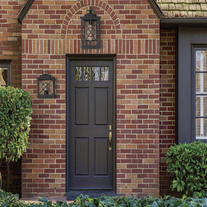 Yorktown Outdoor Wall Light in Outside Area.
