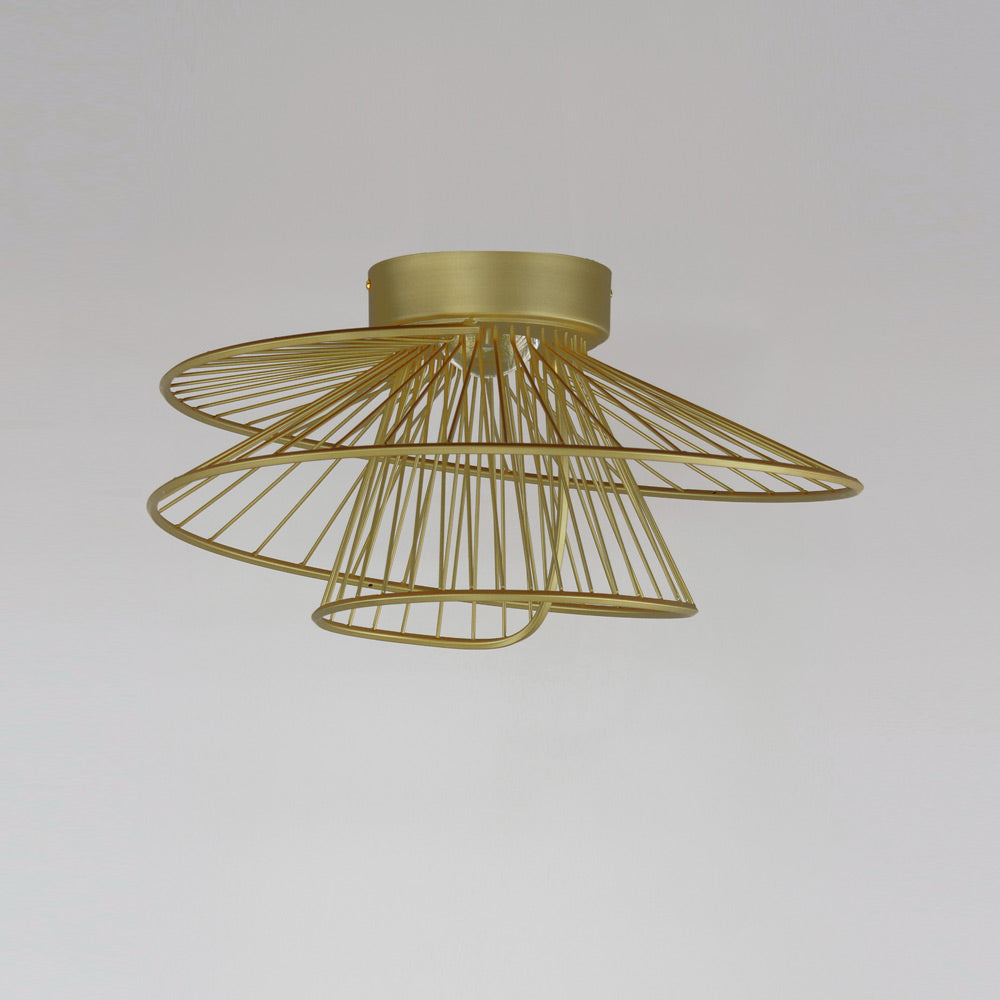 Zeta LED Flush Mount Ceiling Light in Detail.