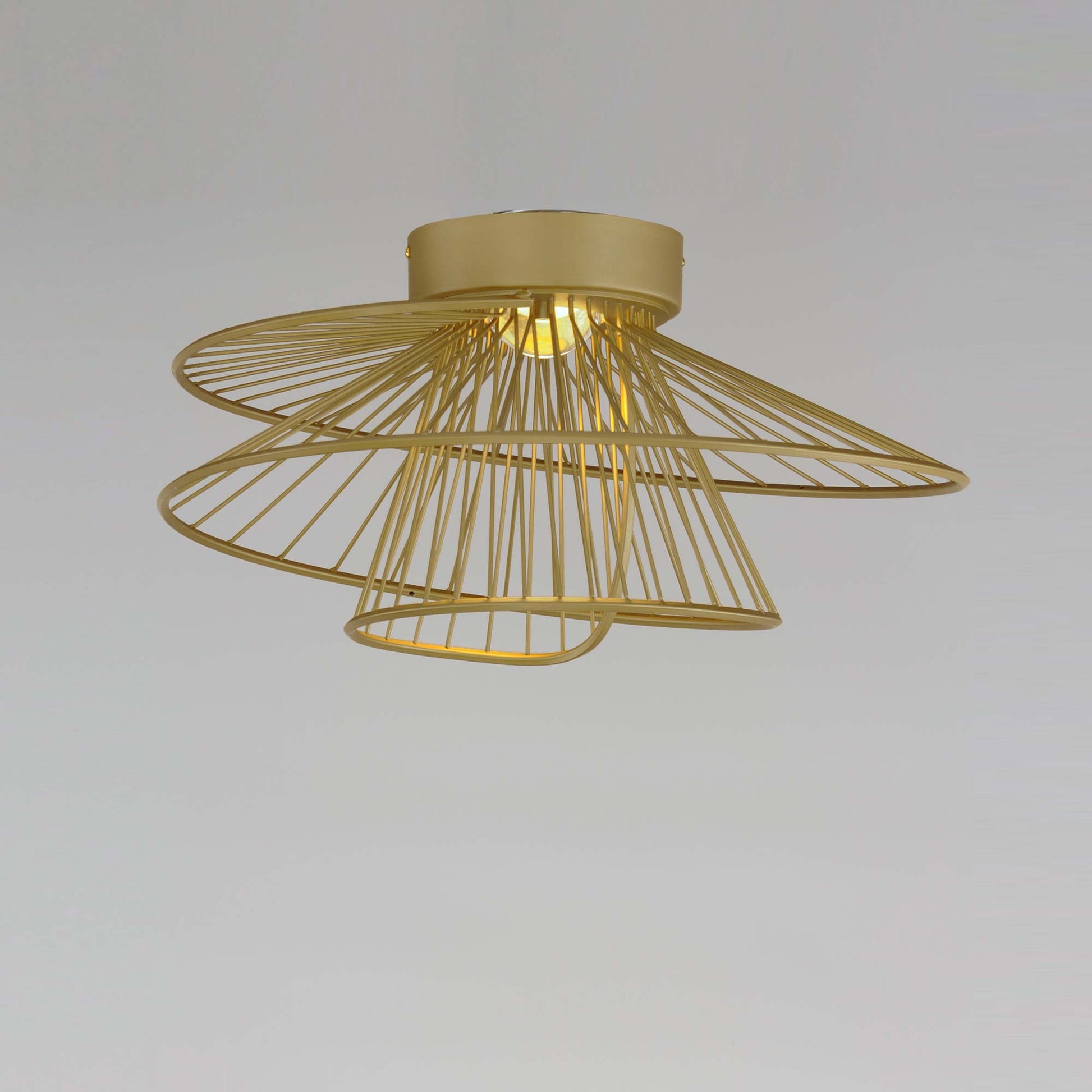 Zeta LED Flush Mount Ceiling Light in Detail.