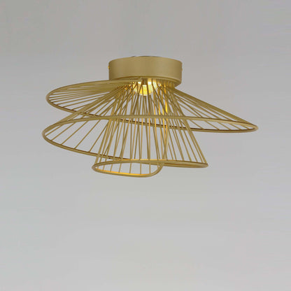 Zeta LED Flush Mount Ceiling Light in Detail.