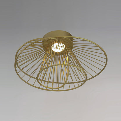 Zeta LED Flush Mount Ceiling Light in Detail.
