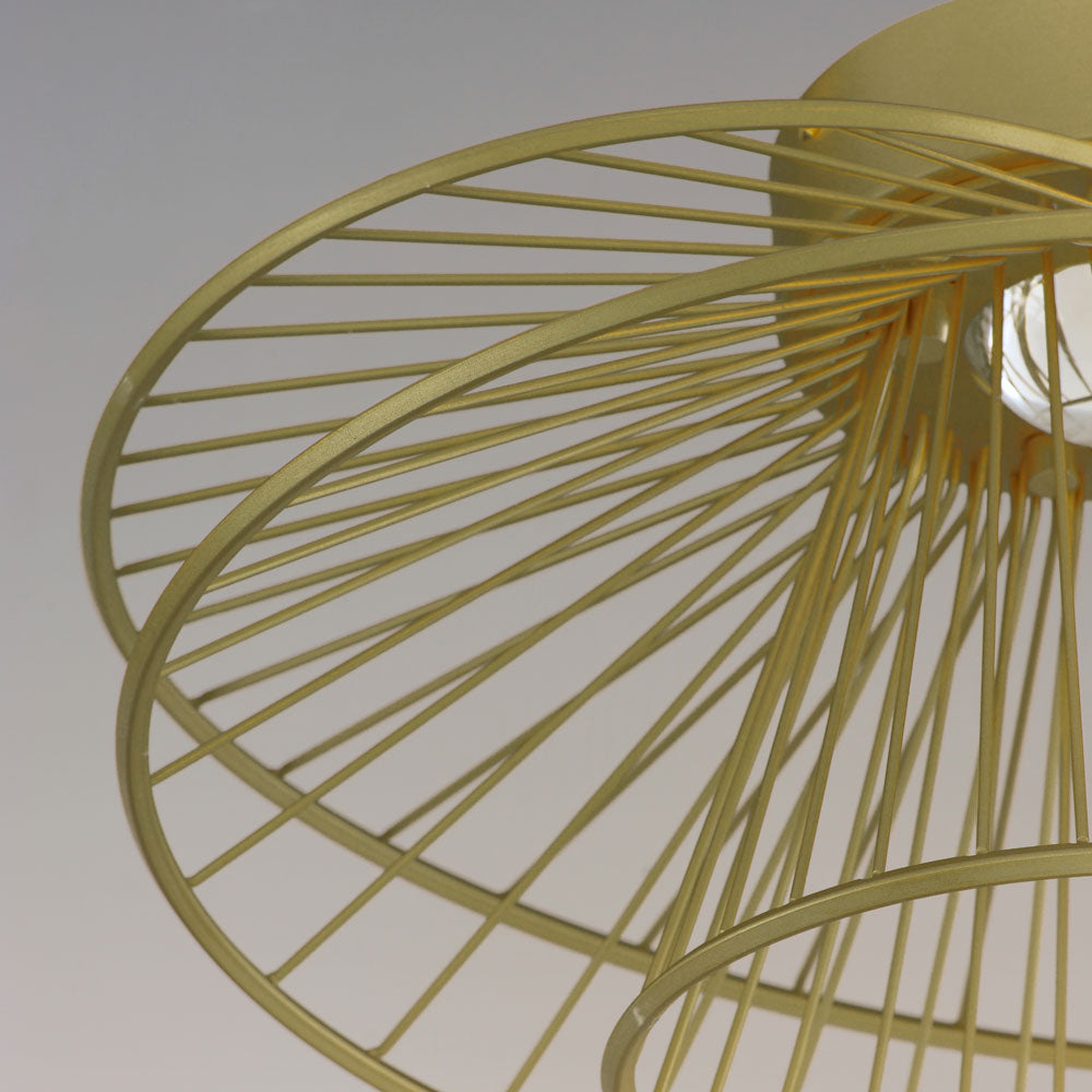 Zeta LED Flush Mount Ceiling Light in Detail.