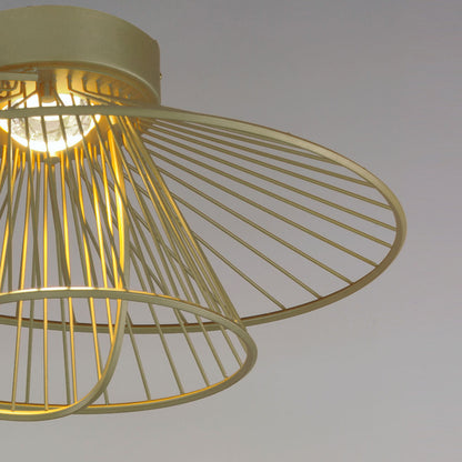 Zeta LED Flush Mount Ceiling Light in Detail.