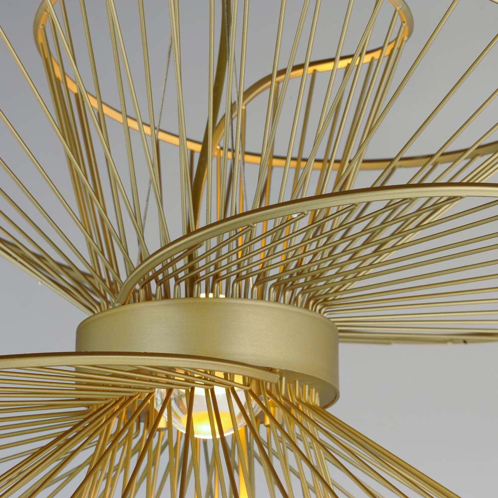 Zeta LED Pendant Light in Detail.