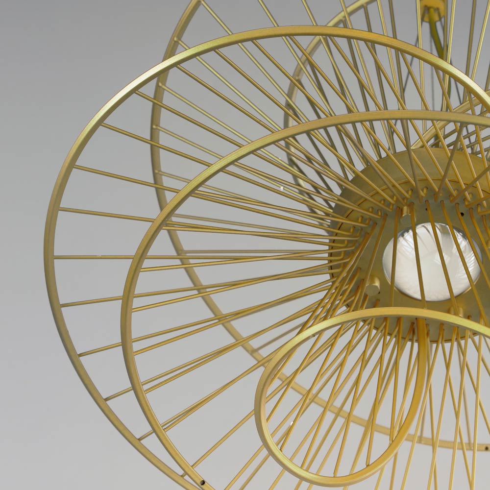 Zeta LED Pendant Light in Detail.