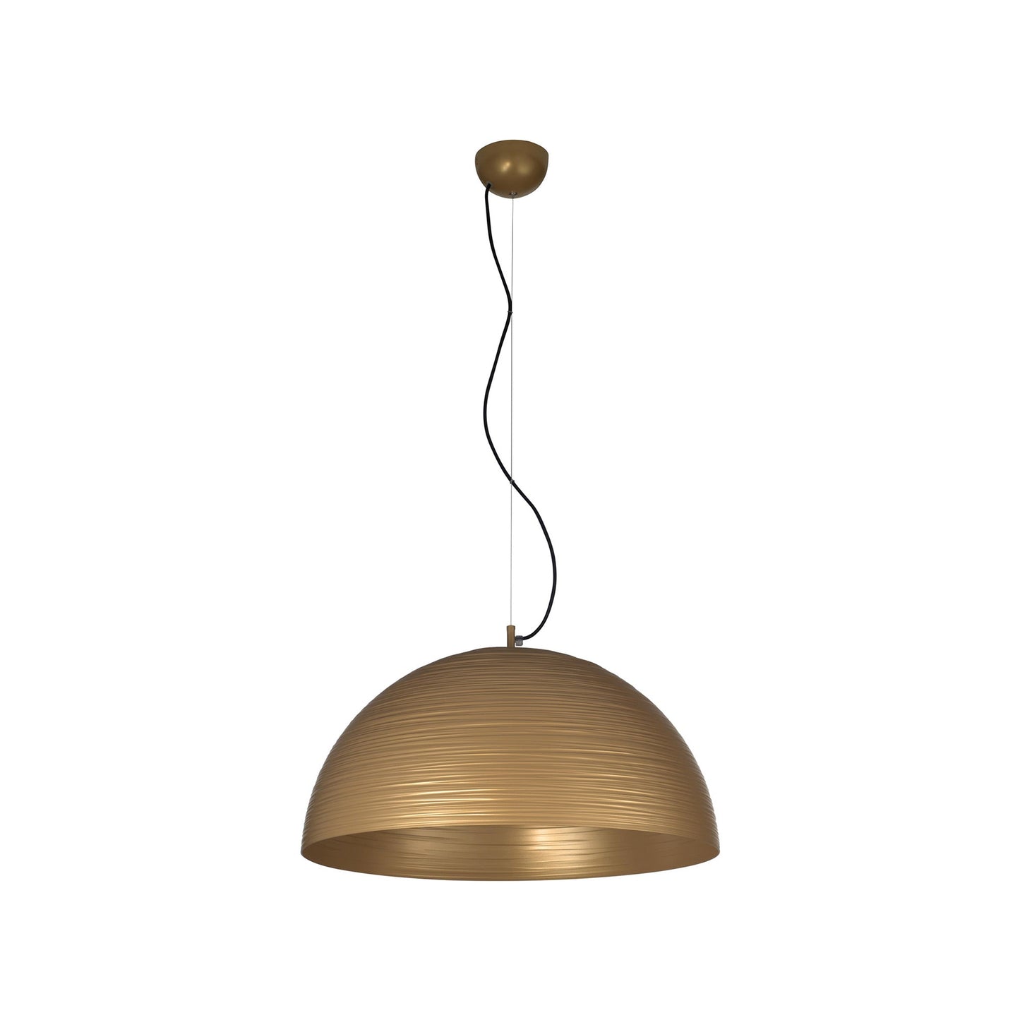 Chiara Pendant Light in Satin Gold (Medium).
