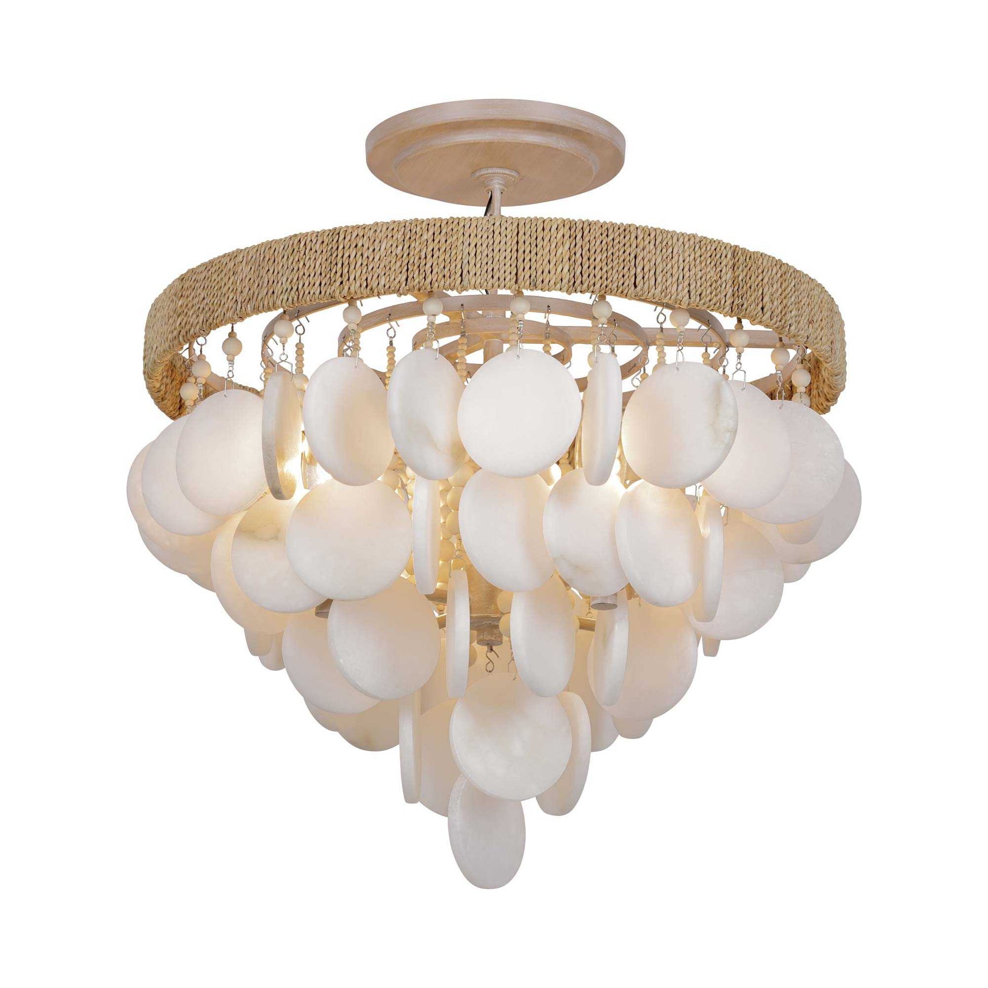 Aurelia's Cove Semi Flush Mount Ceiling Light in Detail.