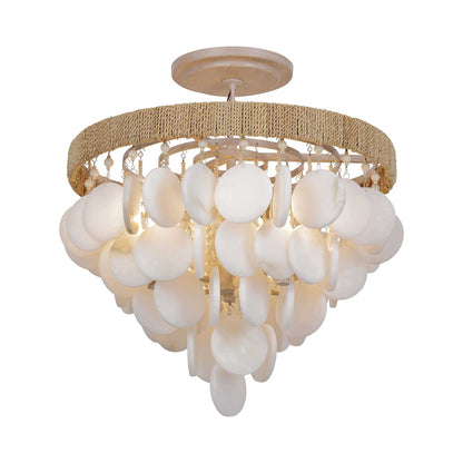 Aurelia's Cove Semi Flush Mount Ceiling Light in Detail.