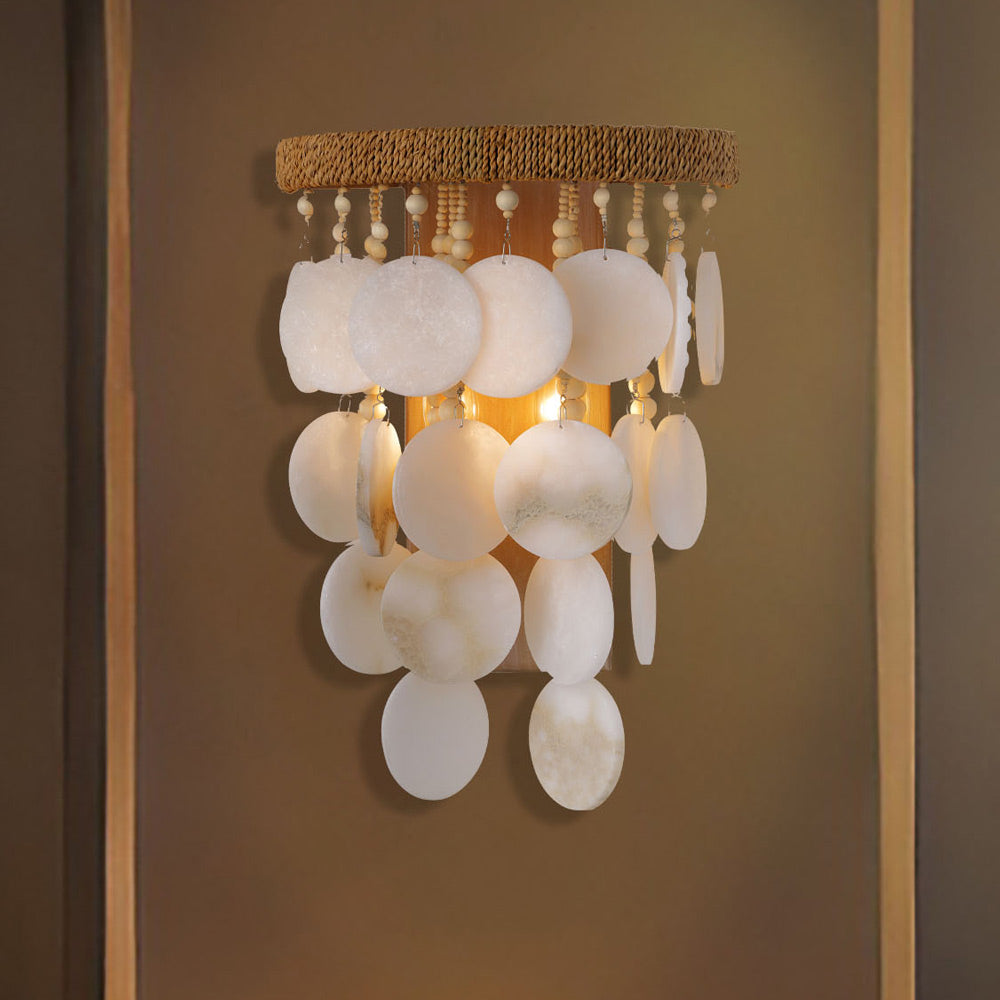 Aurelia's Cove Wall Light in Detail.