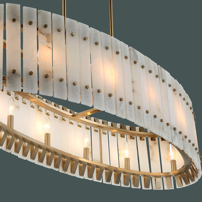 Bardon Chandelier in Detail.