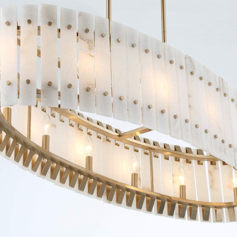 Bardon Chandelier in Detail.