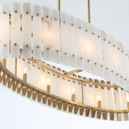 Bardon Chandelier in Detail.