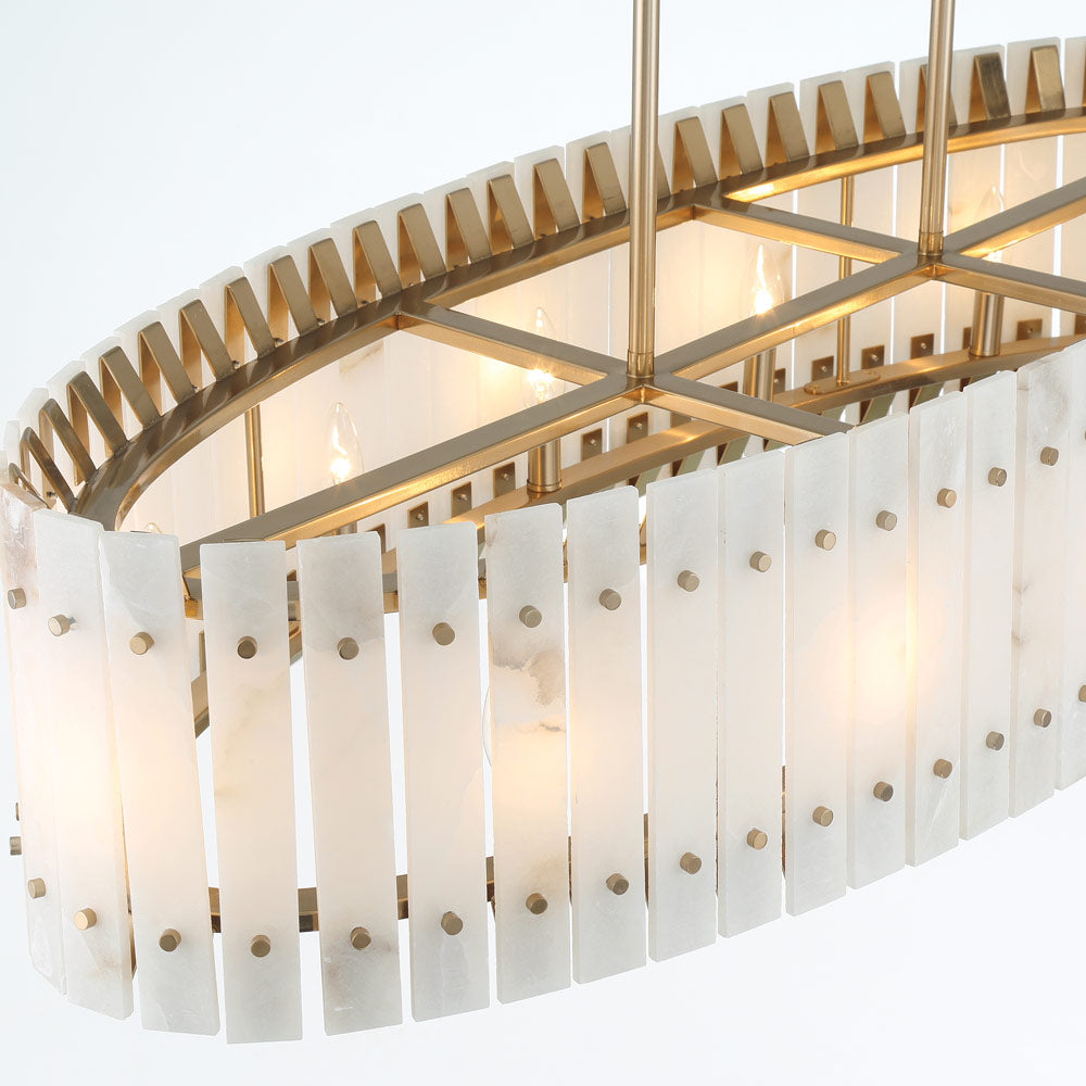 Bardon Chandelier in Detail.