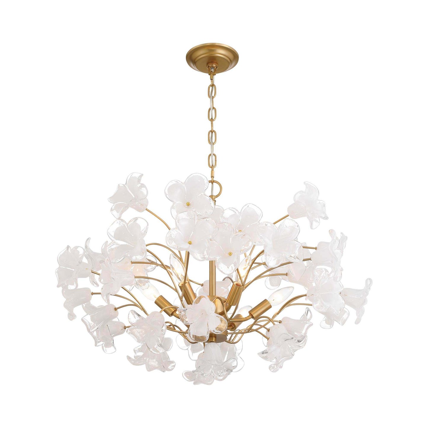 Bloome Chandelier in Detail.