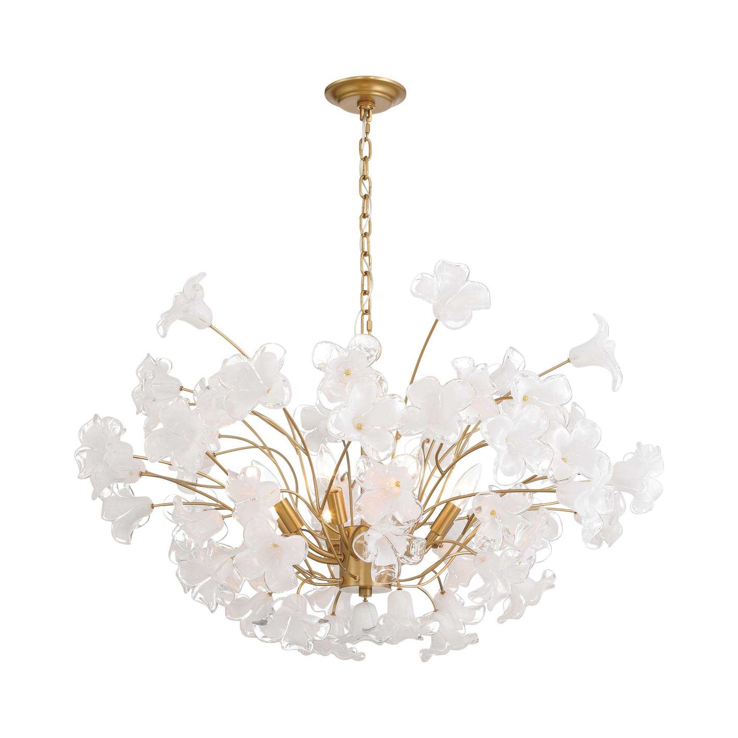 Bloome Chandelier in Detail.