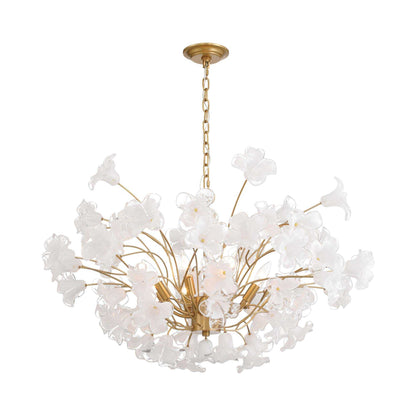 Bloome Chandelier in Detail.