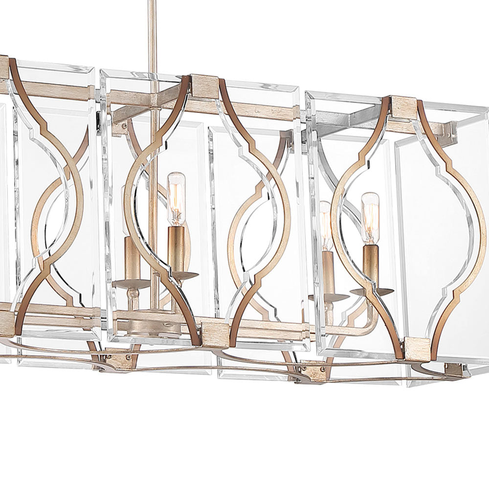 Brenton Cove Linear Pendant Light in Detail.