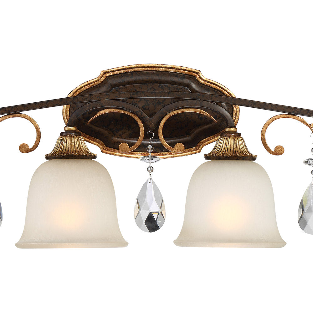 Chateau Nobles Bath Vanity Light in Detail.