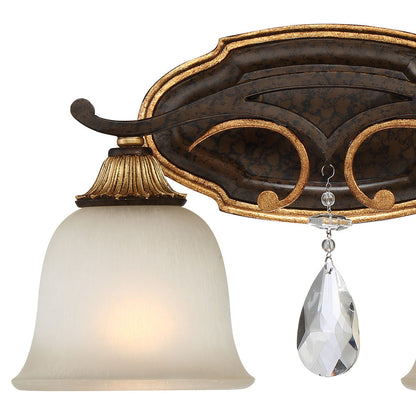 Chateau Nobles Bath Vanity Light in Detail.