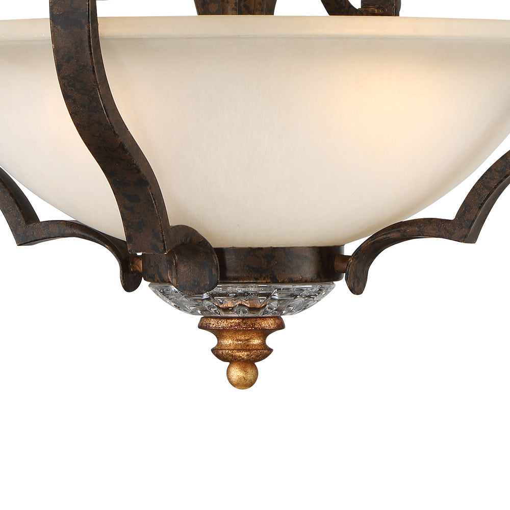 Chateau Nobles Semi Flush Mount Ceiling Light in Detail.