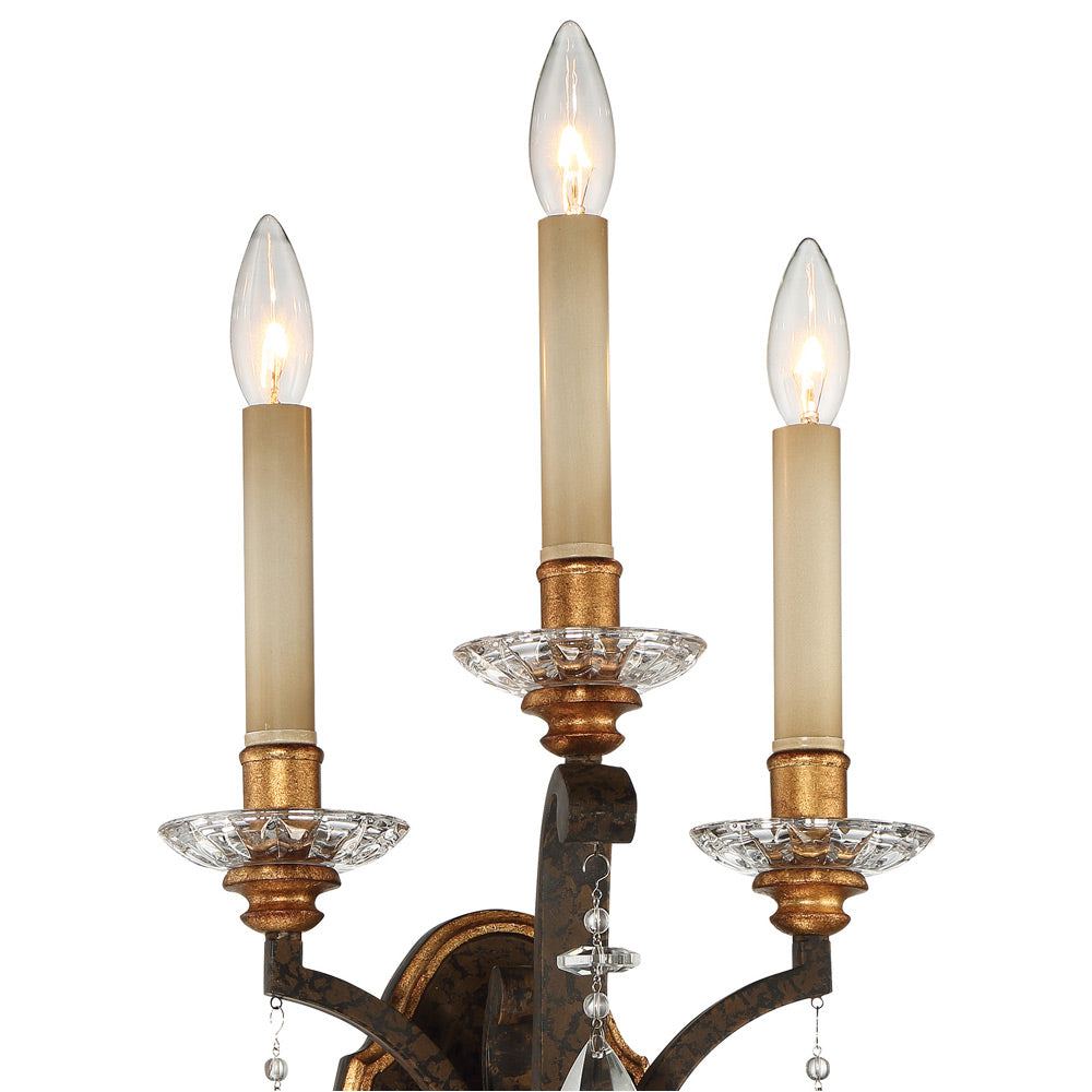 Chateau Nobles Wall Light in Detail.