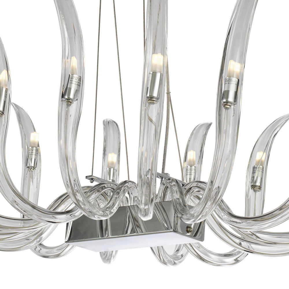 Cisne N9914 Oval Pendant Light in Detail.