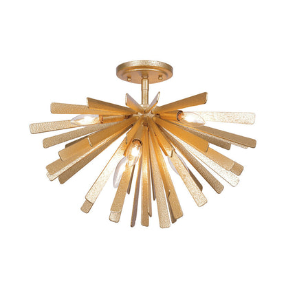 Confluence Semi Flush Mount Ceiling Light in Detail.