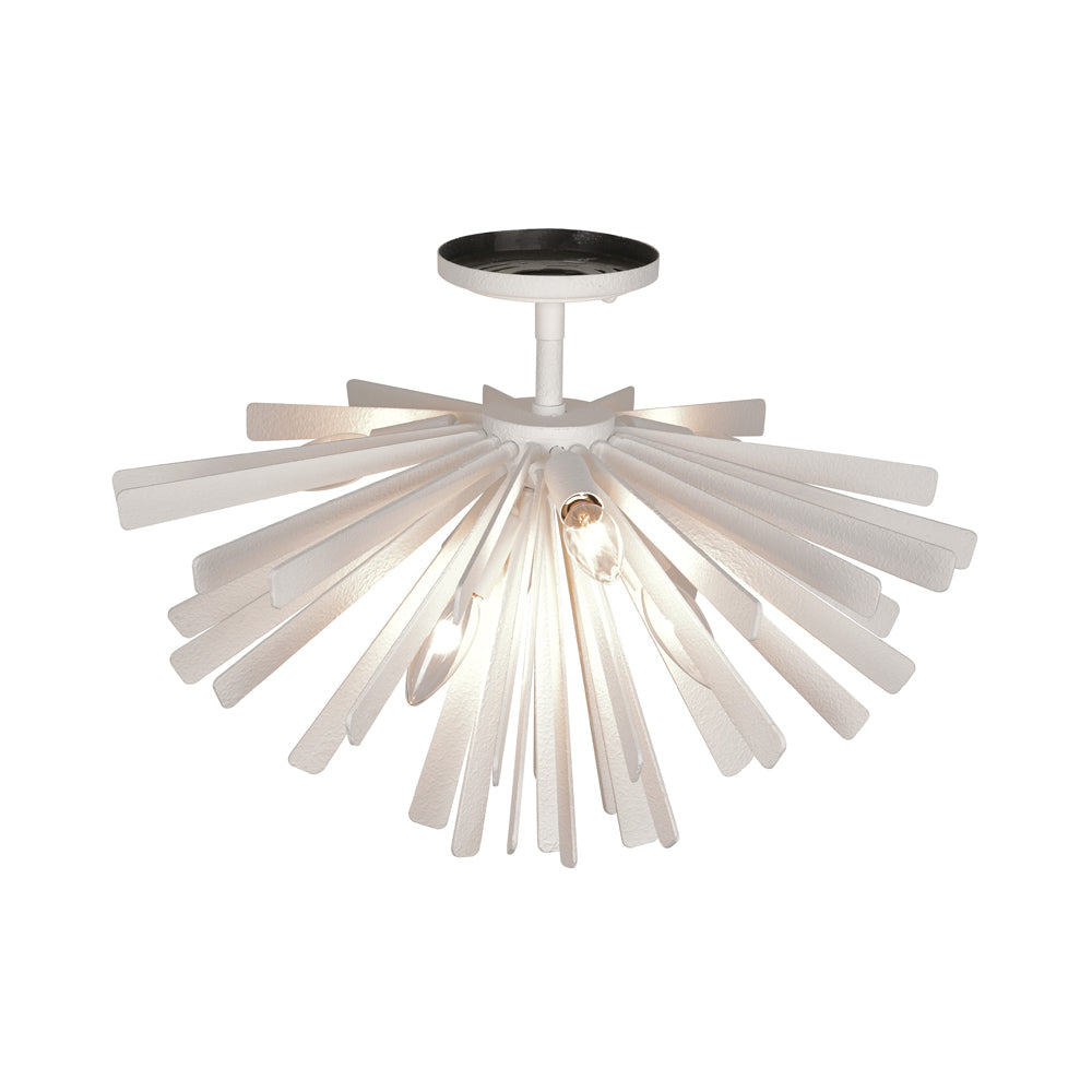 Confluence Semi Flush Mount Ceiling Light in Detail.