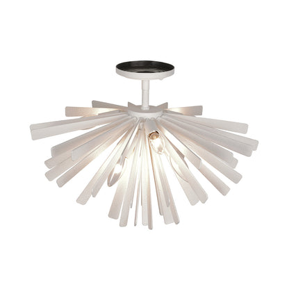 Confluence Semi Flush Mount Ceiling Light in Detail.