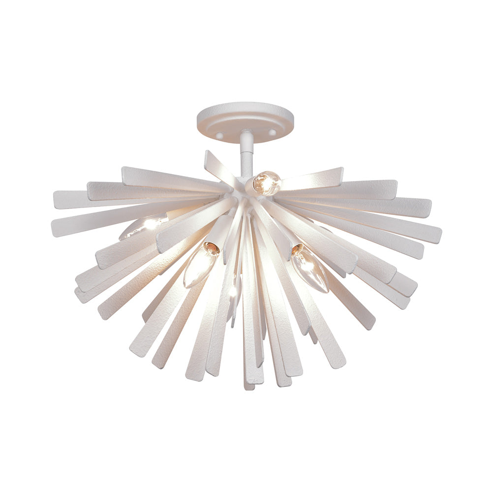 Confluence Semi Flush Mount Ceiling Light in Detail.