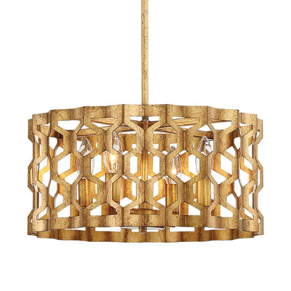 Coronade Semi Flush Mount Ceiling Light in Detail.