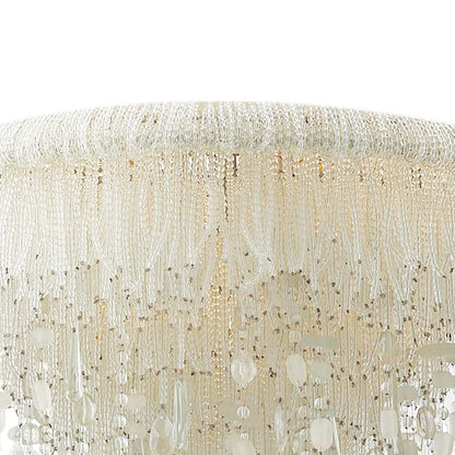 Crystal Reign Flush Mount Ceiling Light in Detail.
