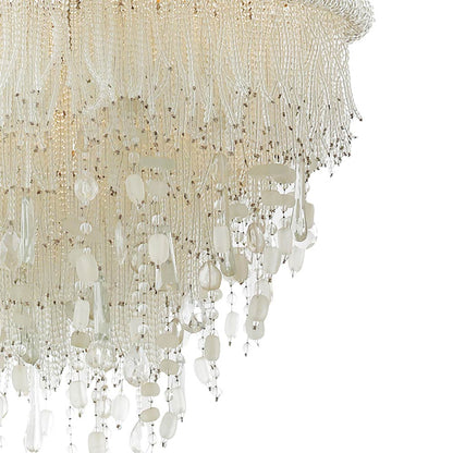 Crystal Reign Flush Mount Ceiling Light in Detail.