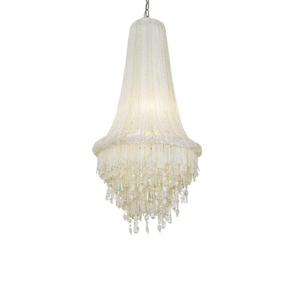 Crystal Reign Pendant Light (37.25-Inch).