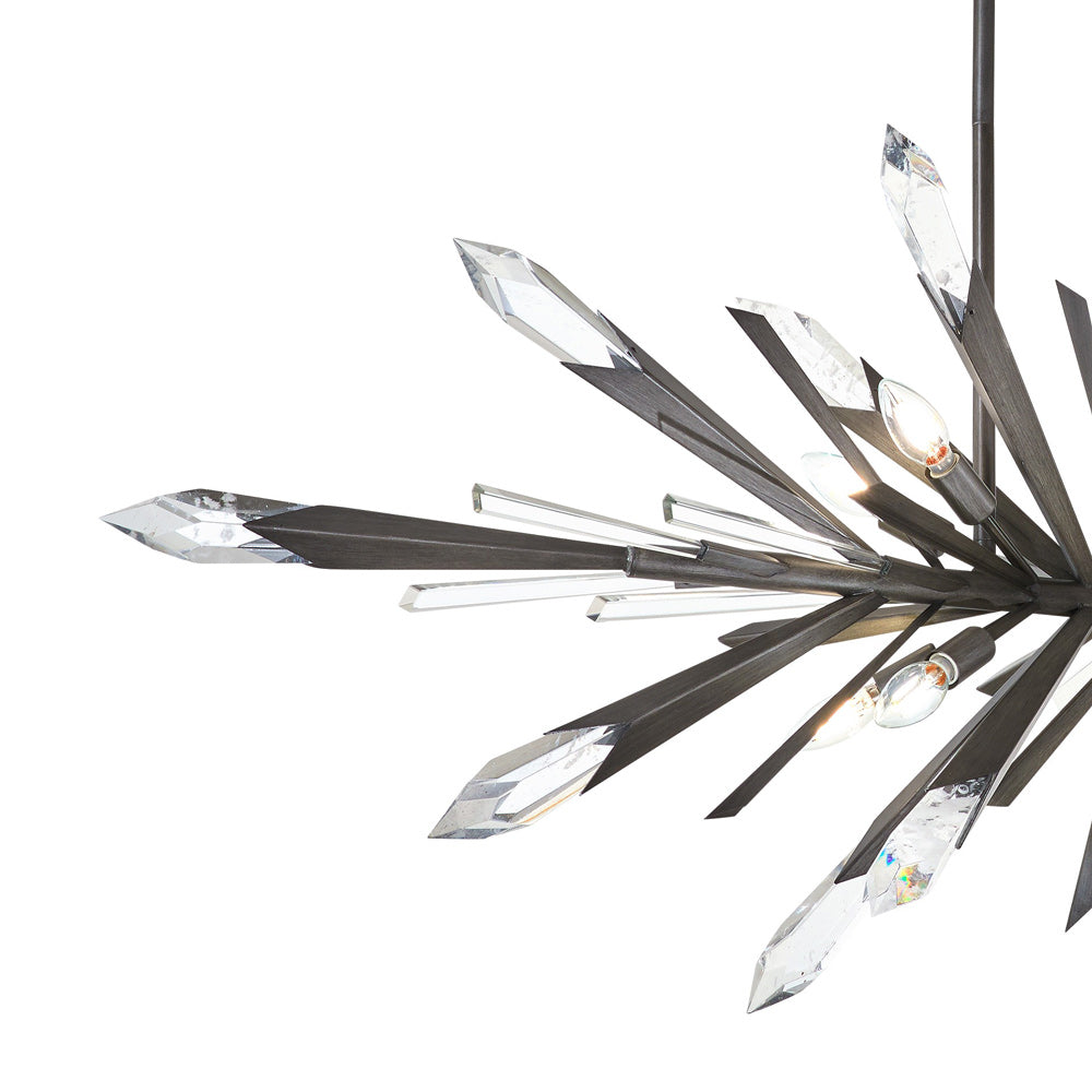 Elsa Linear Pendant Light in Detail.