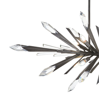 Elsa Linear Pendant Light in Detail.