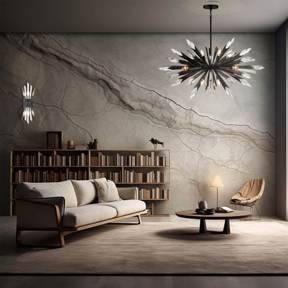 Elsa Pendant Light in living room.