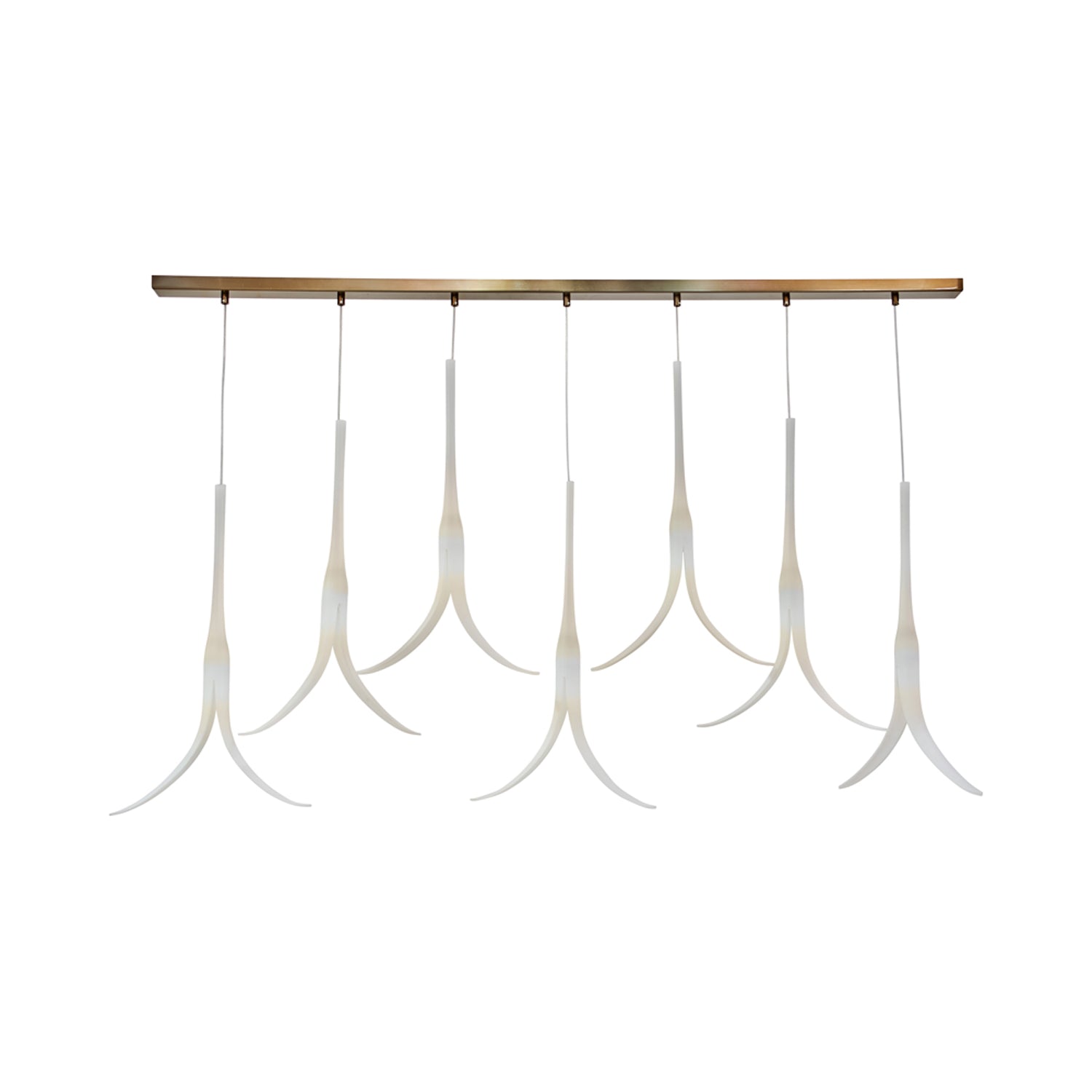 Featherly Linear Pendant Light.