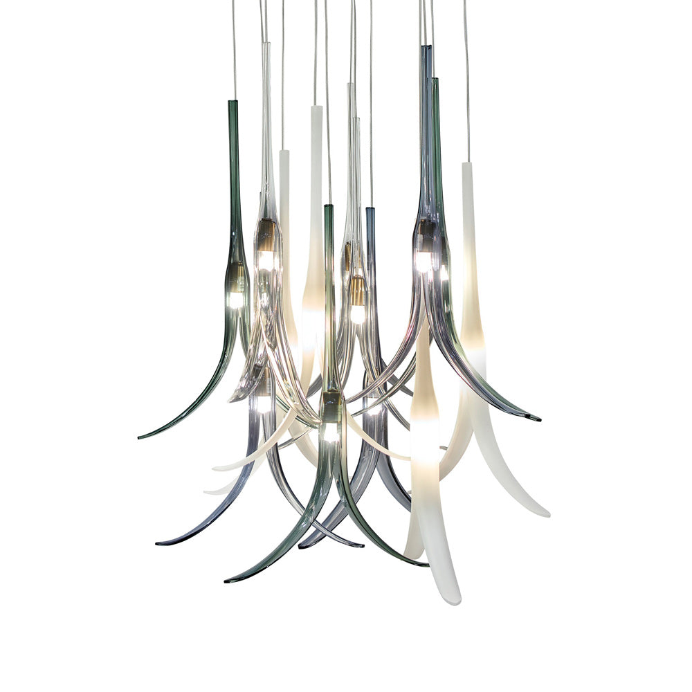 Featherly Pendant Light in Detail.