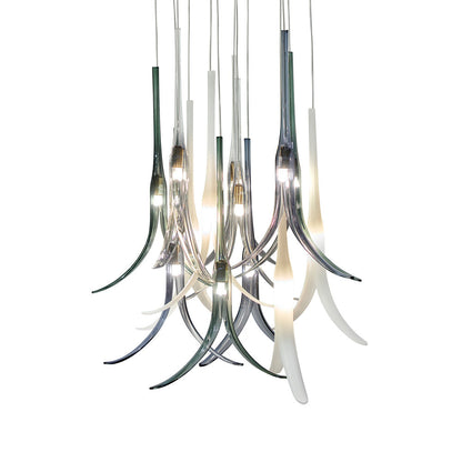 Featherly Pendant Light in Detail.