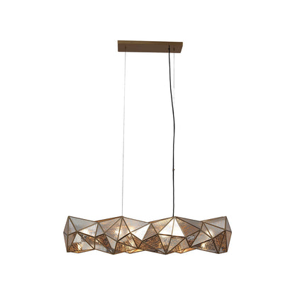 Geo-Gem Linear Pendant Light (6-Light).