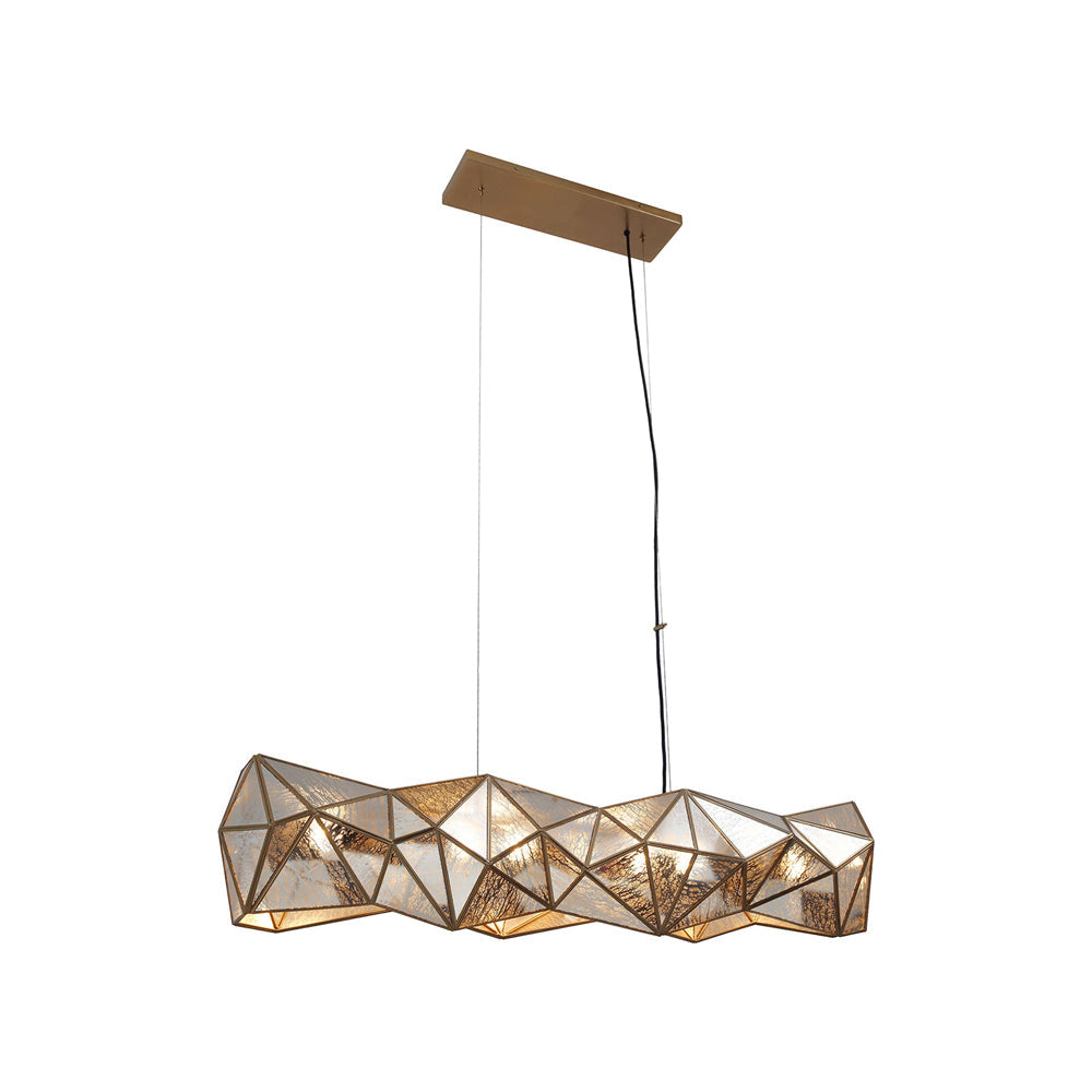 Geo-Gem Linear Pendant Light.