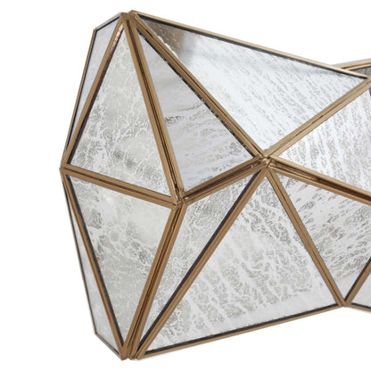 Geo-Gem Linear Pendant Light in Detail.