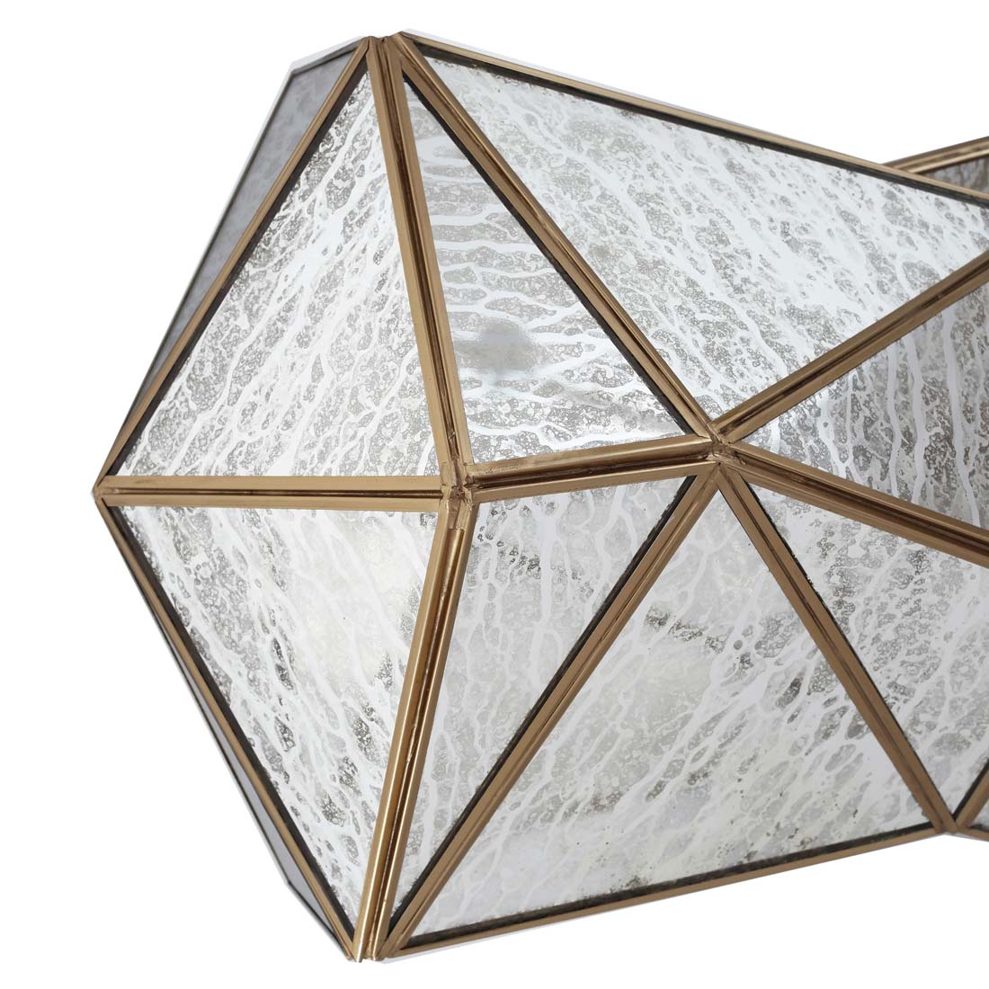 Geo-Gem Linear Pendant Light in Detail.