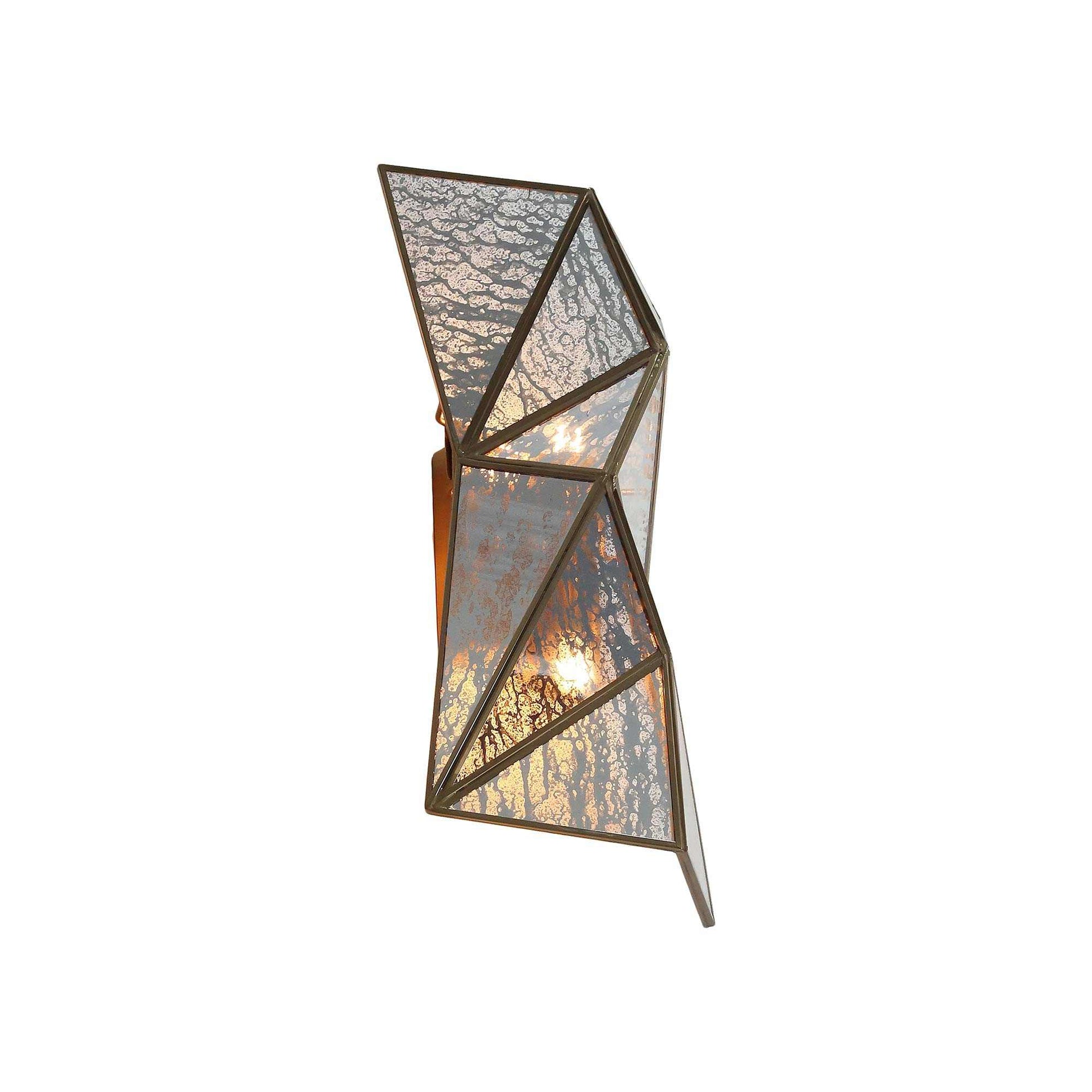 Geo-Gem Wall Light in Detail.