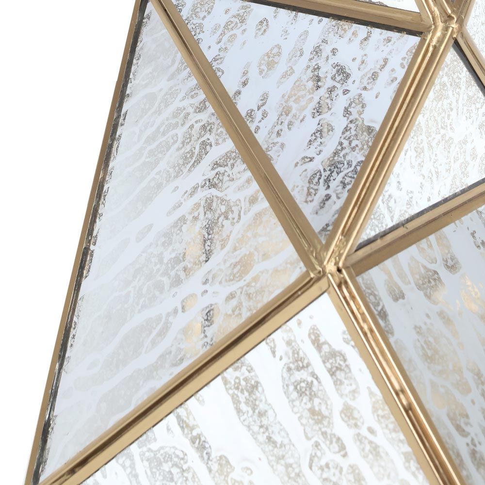 Geo-Gem Wall Light in Detail.